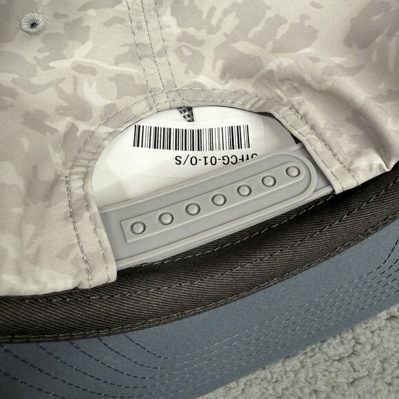 Fishpond Fly Fishing Hat Cap Snap Back Gray Flats Camo Trigger Rope Trucker NWT - Picture 10 of 12